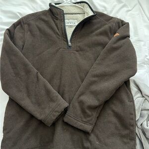 Brown Jacket Quarter Zip